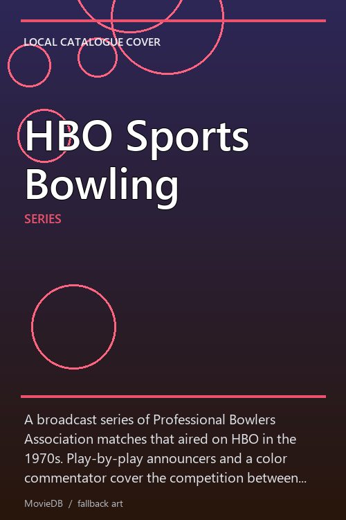 HBO Sports Bowling poster