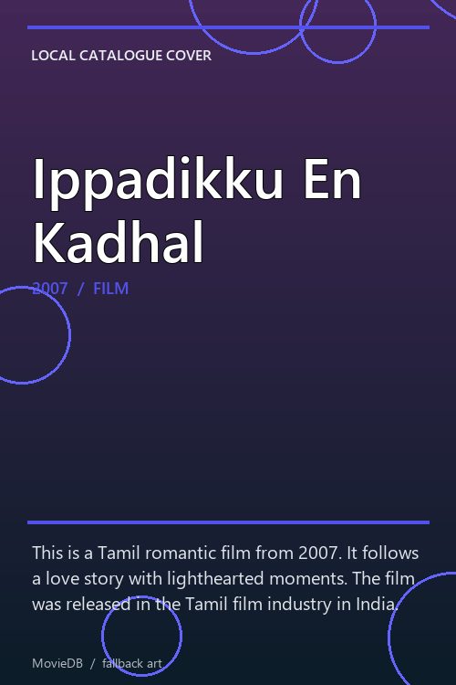Ippadikku En Kadhal poster