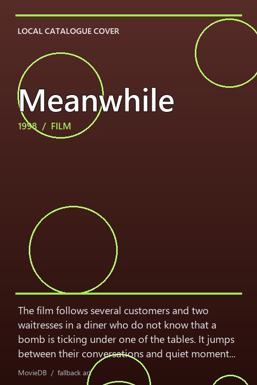 Meanwhile poster