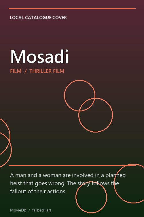Mosadi poster