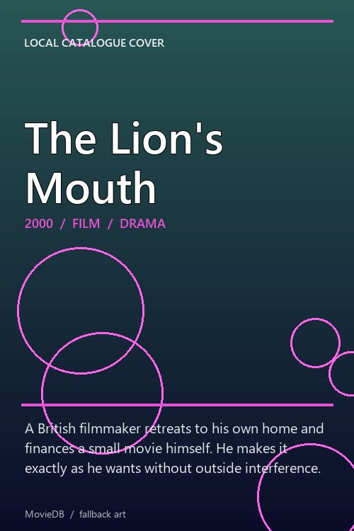 The Lion's Mouth poster