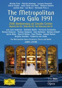 The Metropolitan Opera Gala 1991 poster