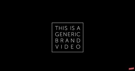 This Is a Generic Brand Video poster