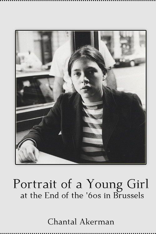 Portrait of a Young Girl at the End of the 60’s in Brussels poster