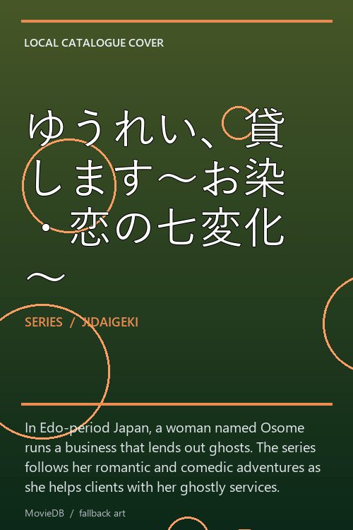 ゆうれい、貸します〜お染・恋の七変化〜 poster