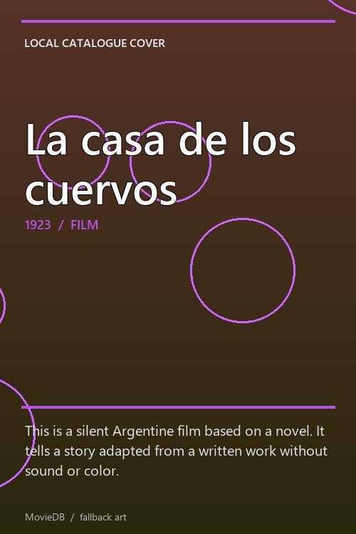 La casa de los cuervos poster