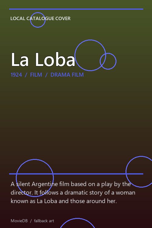La Loba poster