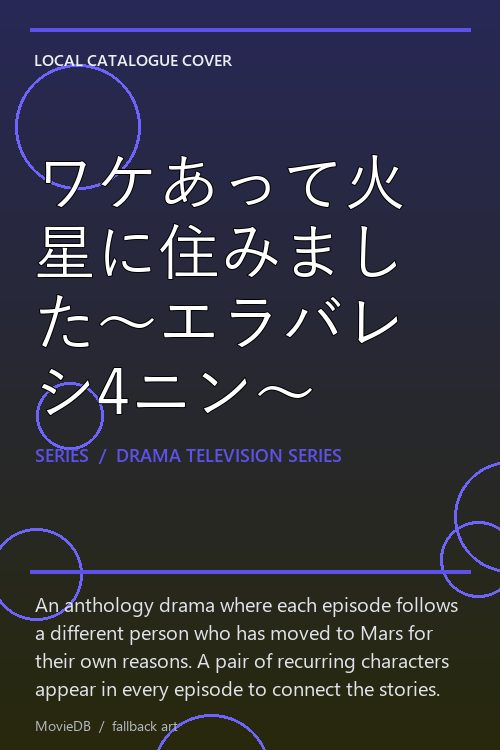 ワケあって火星に住みました〜エラバレシ4ニン〜 poster