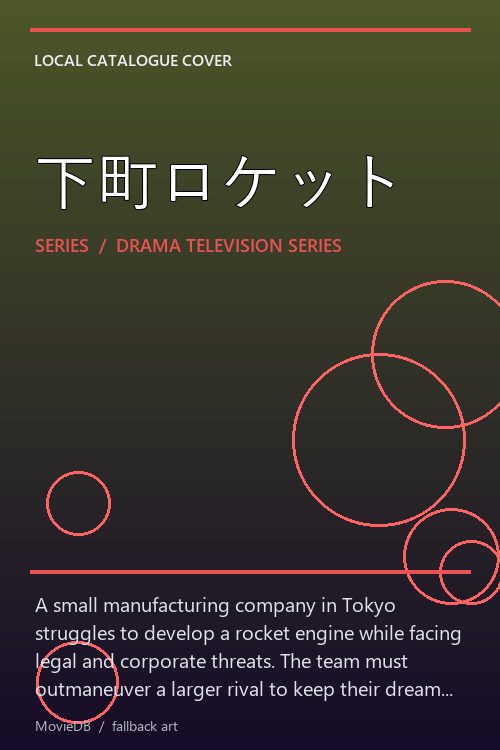 下町ロケット poster