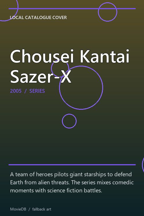 Chousei Kantai Sazer-X poster