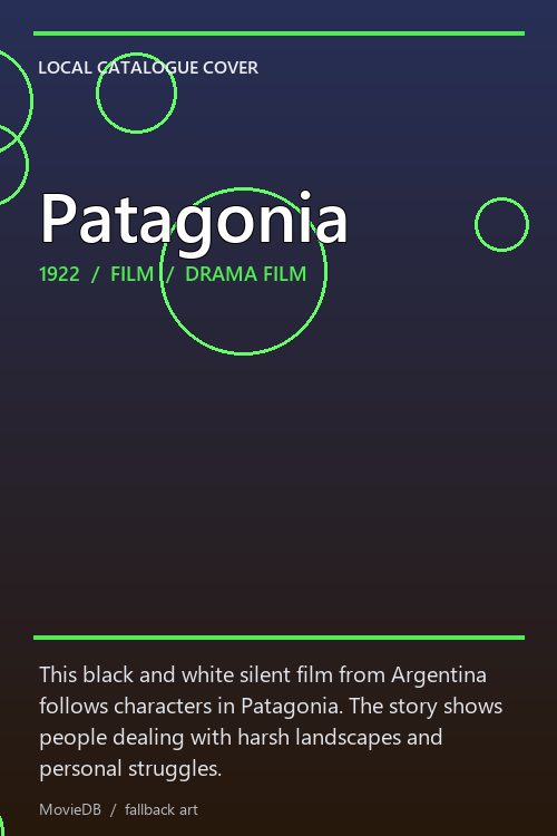 Patagonia poster
