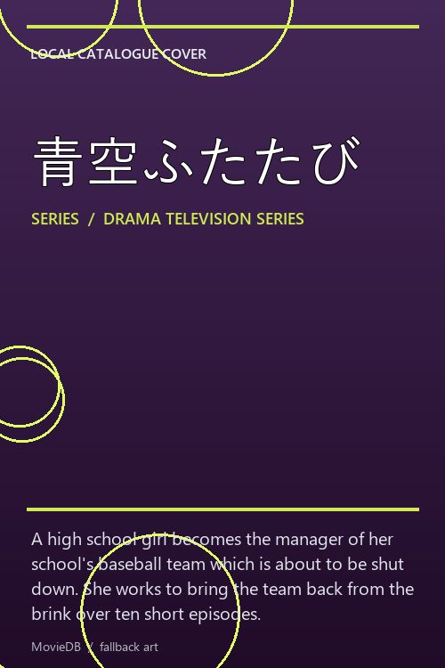 青空ふたたび poster