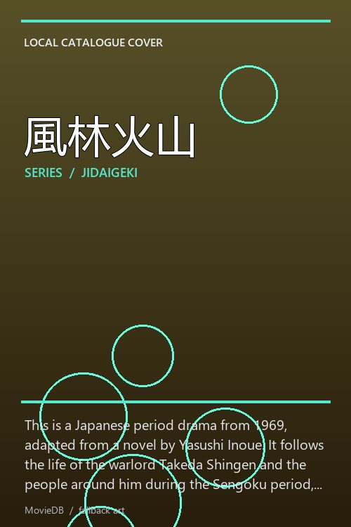 風林火山 poster