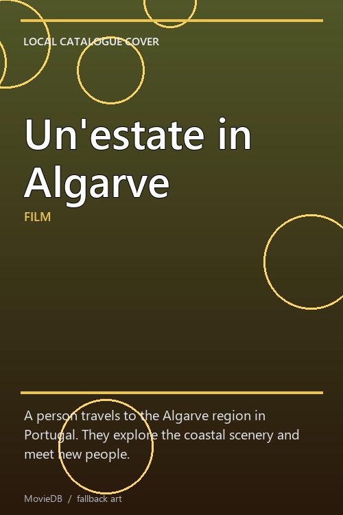 Un'estate in Algarve poster