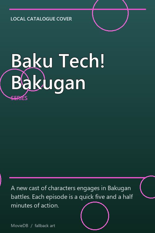Baku Tech! Bakugan poster