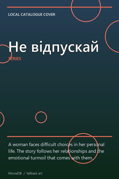 Не відпускай poster