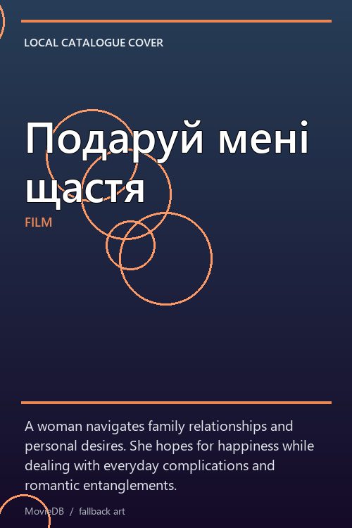 Подаруй мені щастя poster