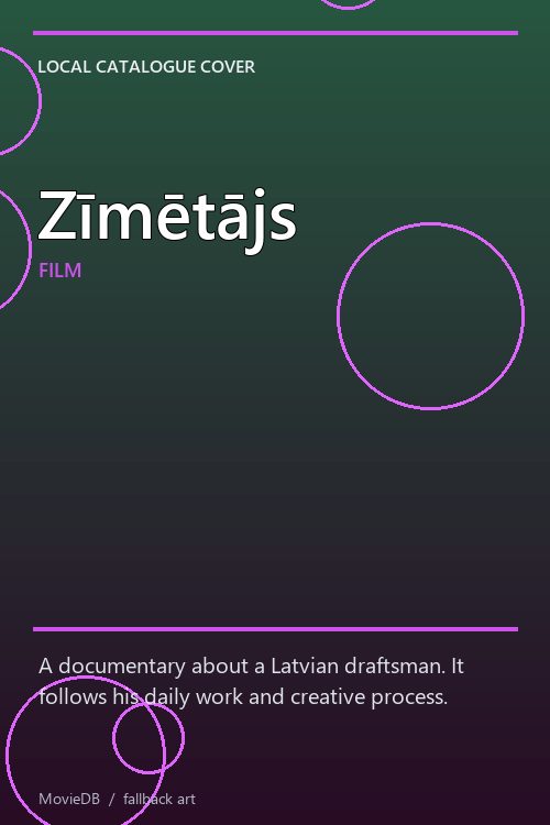 Zīmētājs poster