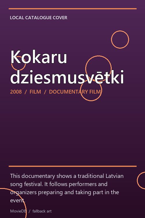 Kokaru dziesmusvētki poster