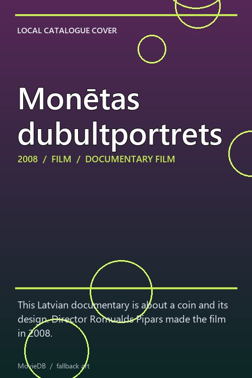 Monētas dubultportrets poster