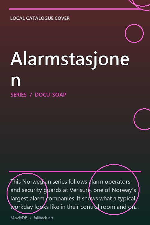 Alarmstasjonen poster
