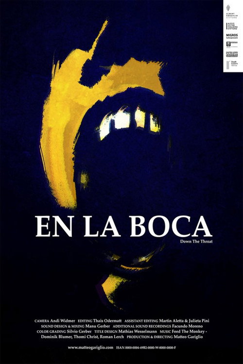 En la boca poster