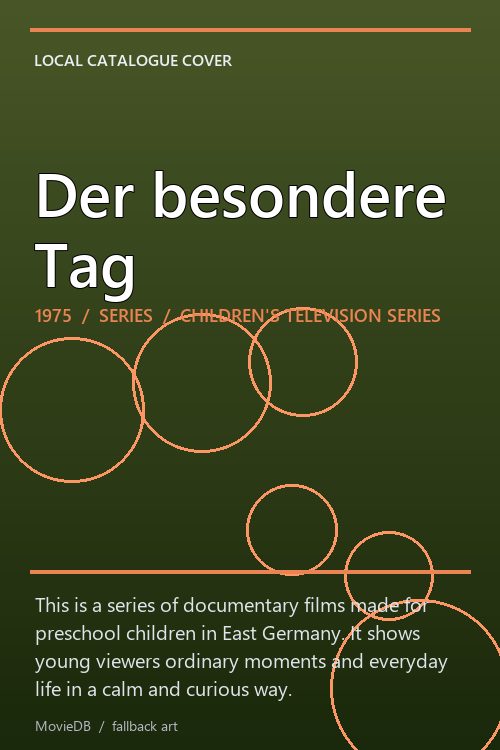 Der besondere Tag poster