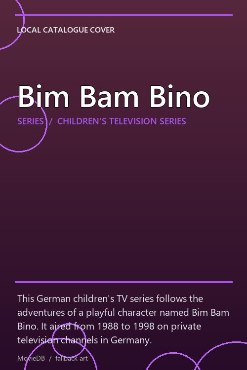 Bim Bam Bino poster