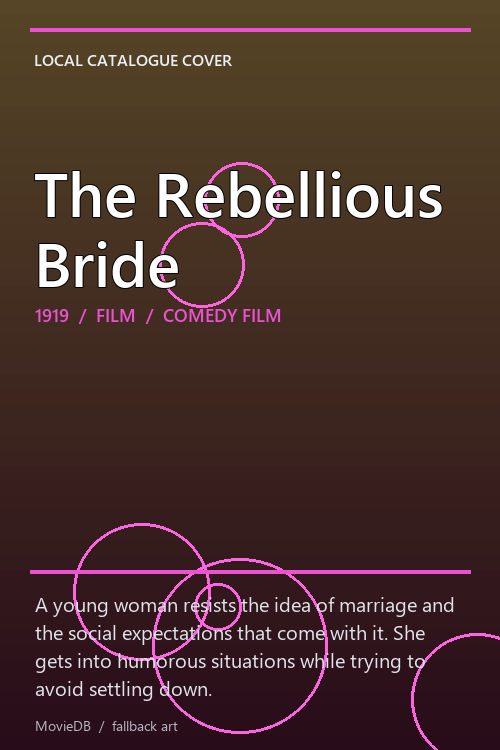 The Rebellious Bride poster