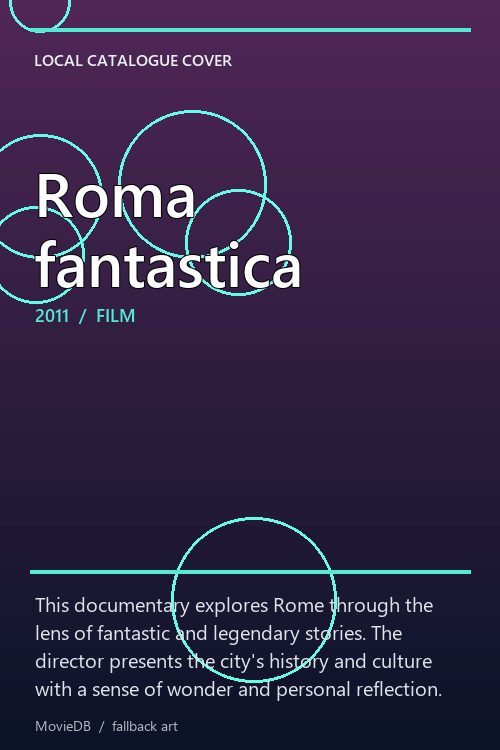 Roma fantastica poster