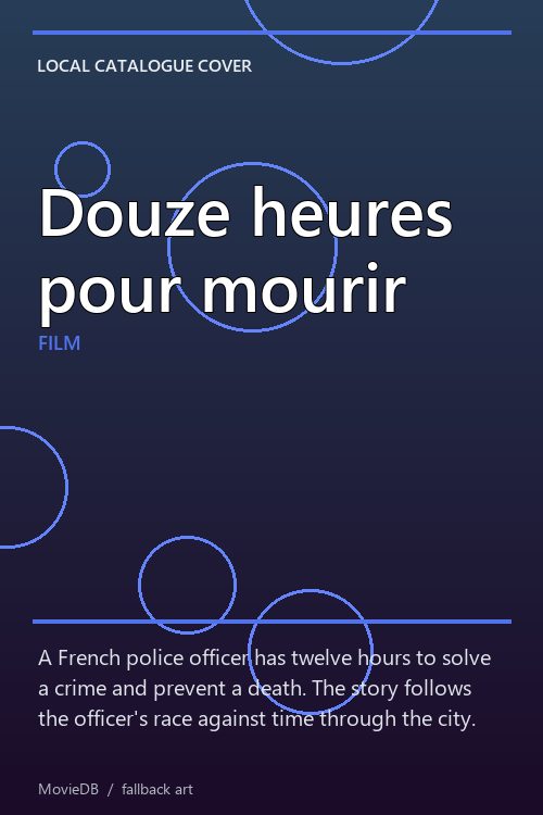 Douze heures pour mourir poster