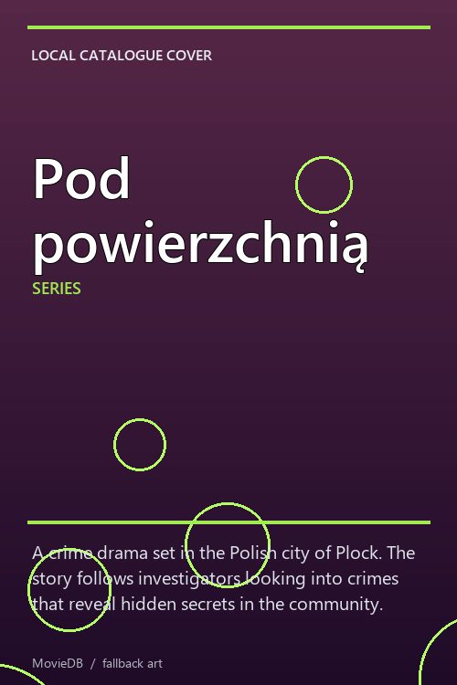 Pod powierzchnią poster