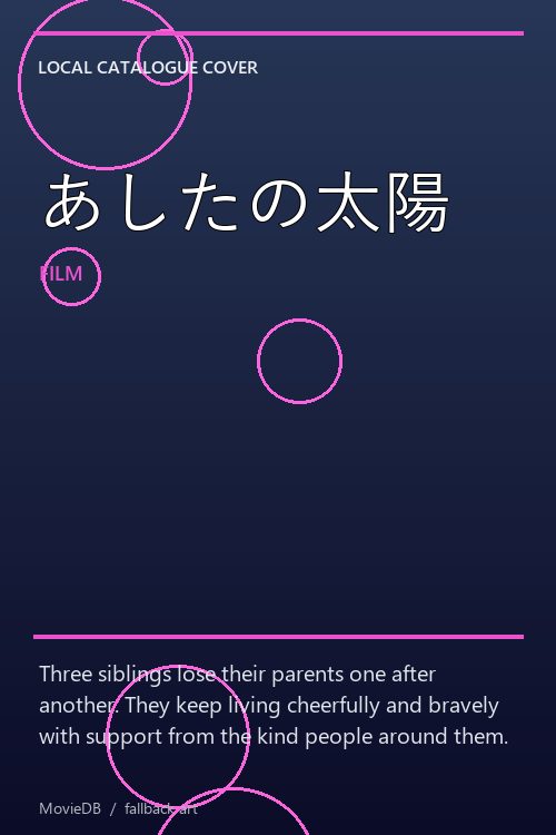あしたの太陽 poster