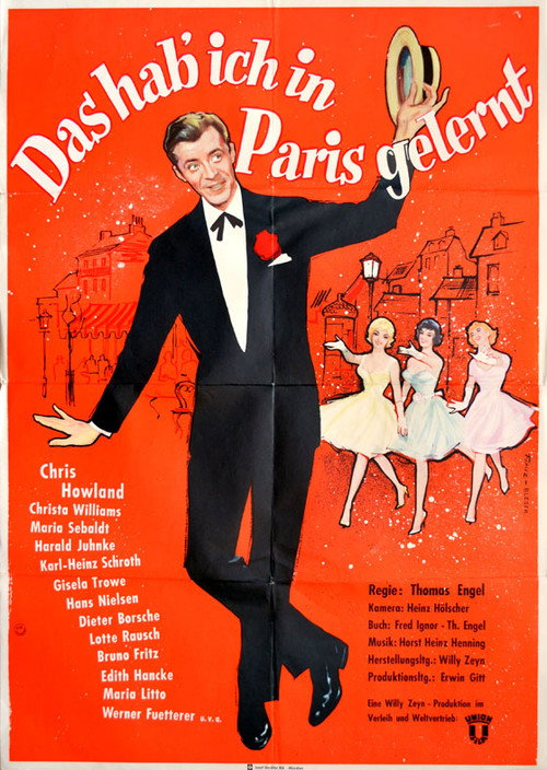 I Learned That in Paris poster