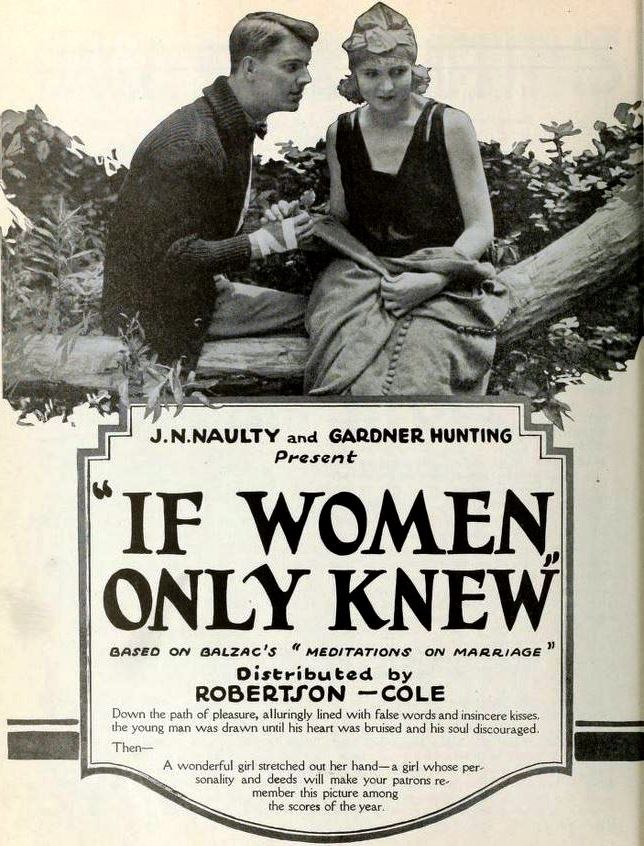 If Women Only Knew poster