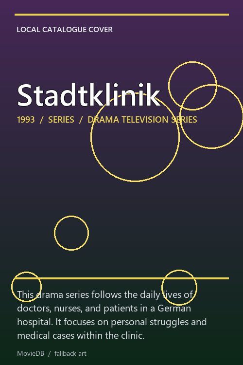Stadtklinik poster