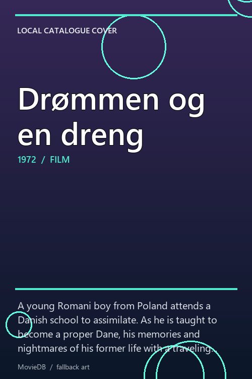 Drømmen og en dreng poster