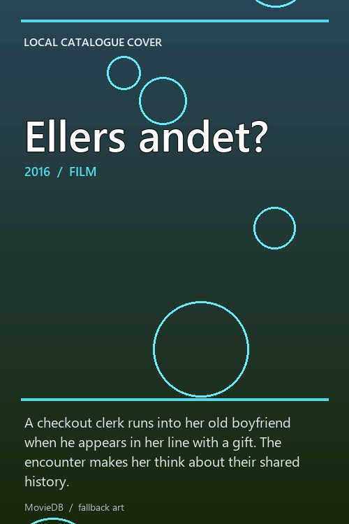 Ellers andet? poster
