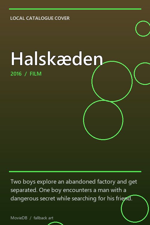 Halskæden poster