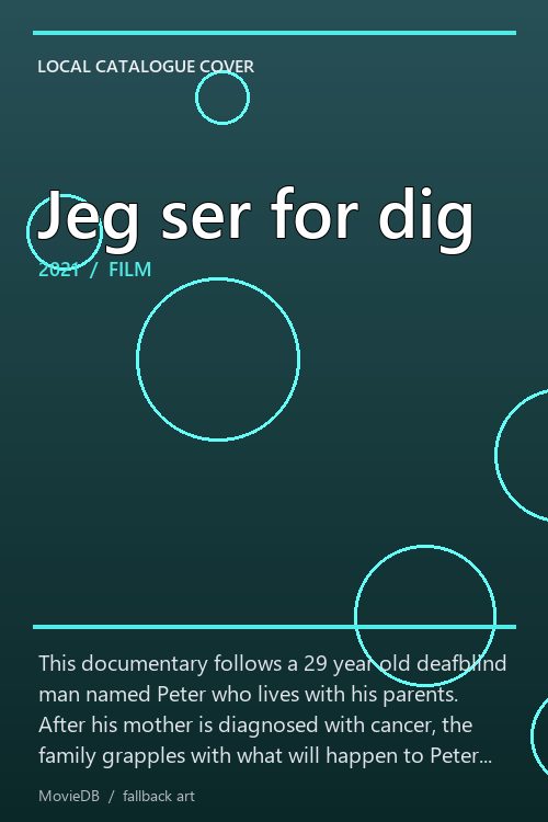 Jeg ser for dig poster