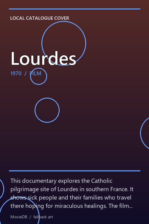 Lourdes poster