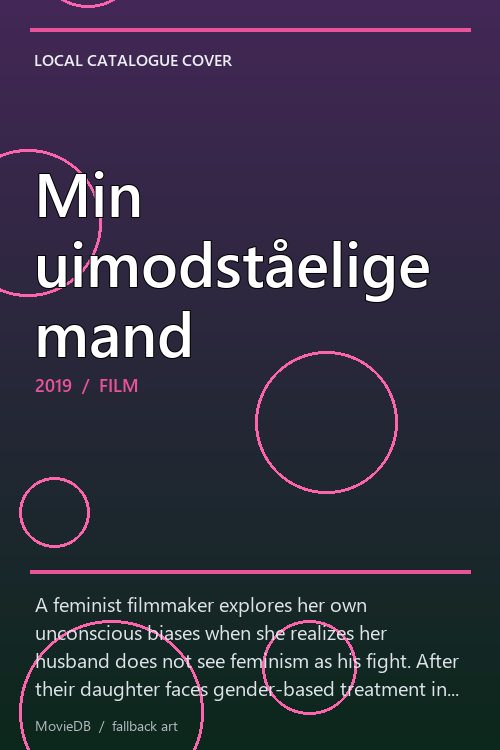 Min uimodståelige mand poster