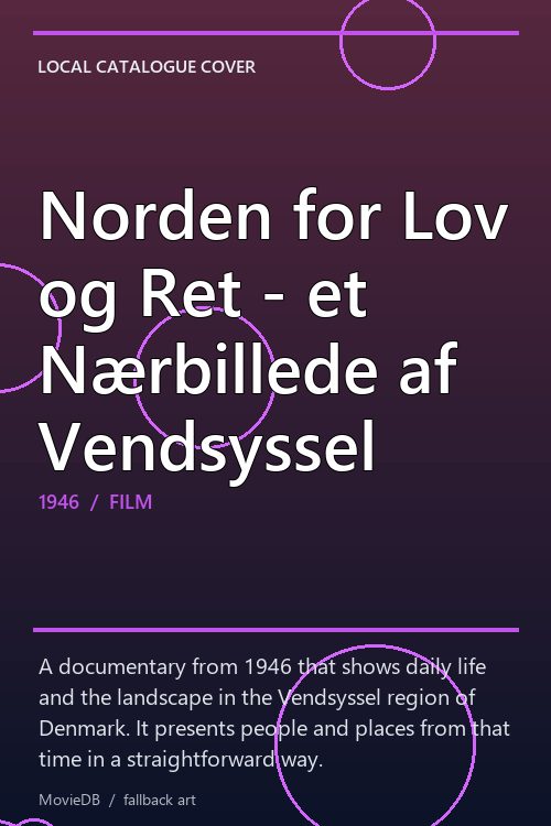 Norden for Lov og Ret - et Nærbillede af Vendsyssel poster