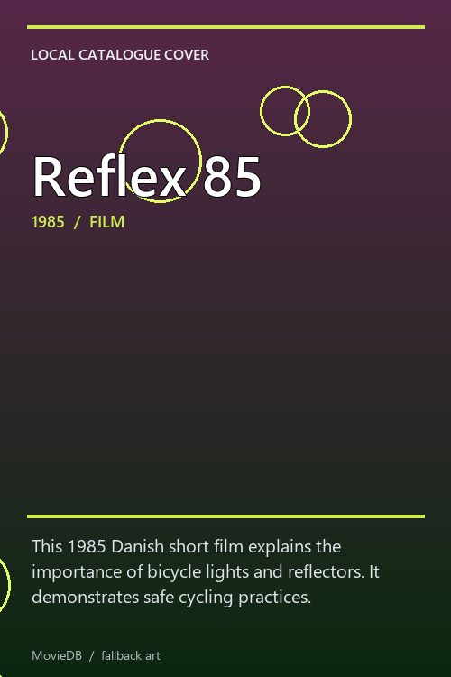 Reflex 85 poster