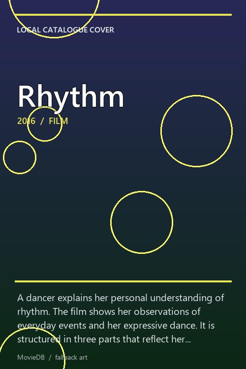 Rhythm poster