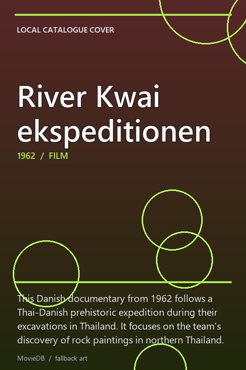 River Kwai ekspeditionen poster