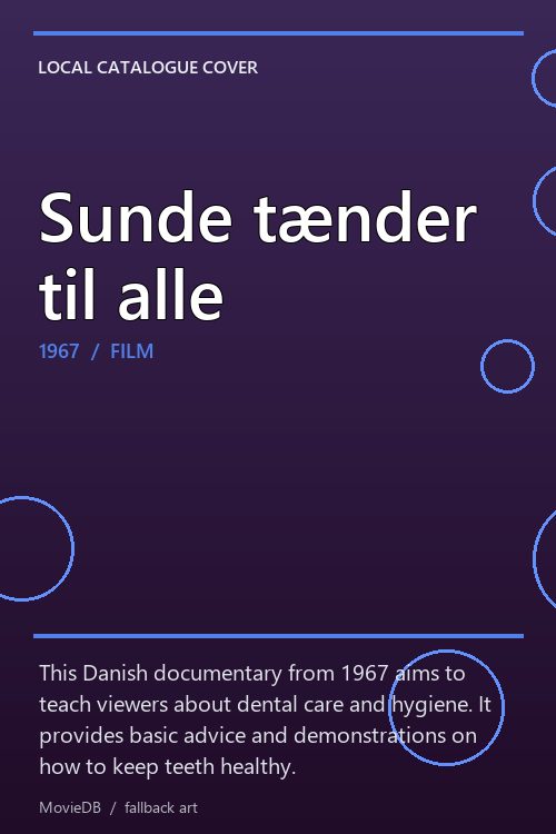 Sunde tænder til alle poster