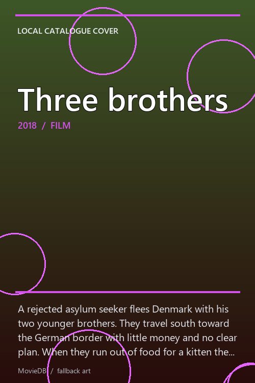 Three brothers poster