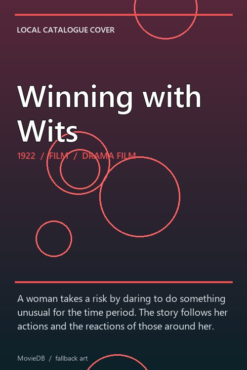 Winning with Wits poster