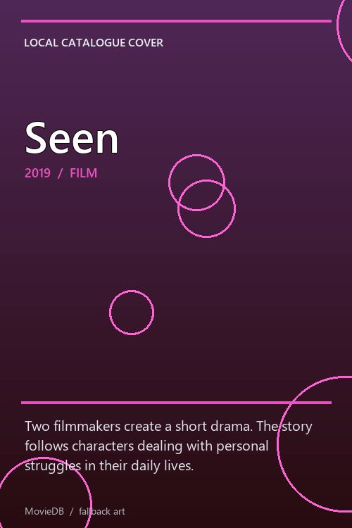 Seen poster